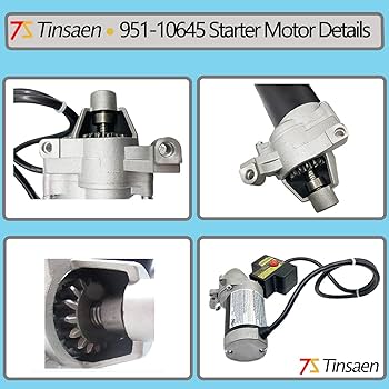 Amazon.com: Tinsaen 951-10645 Electric Starter Motor JQ170